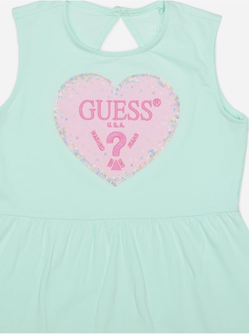 Abito da infilare - Guess kids Menta - Kiabi