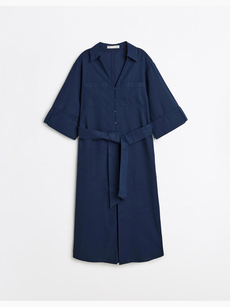 Abito di lino, MO Fashion Blu - Kiabi