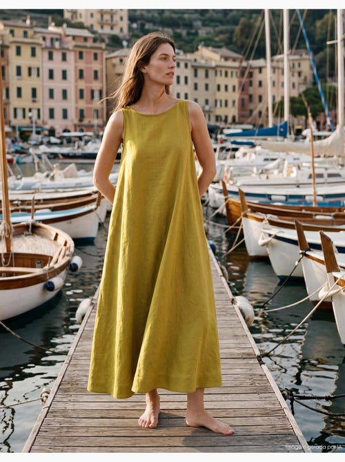Abito di lino, mo fashion - Kiabi Abito di lino, mo fashion - Kiabi