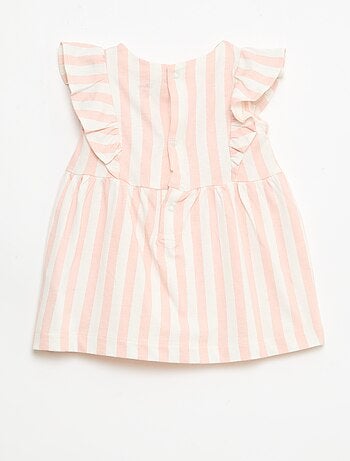 Abito 'Disney' con volant in cotone leggero