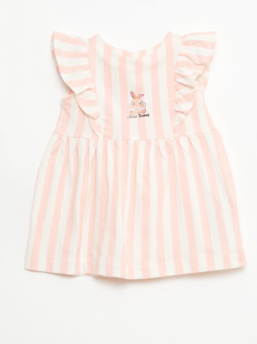 Abito 'Disney' con volant in cotone leggero - Kiabi