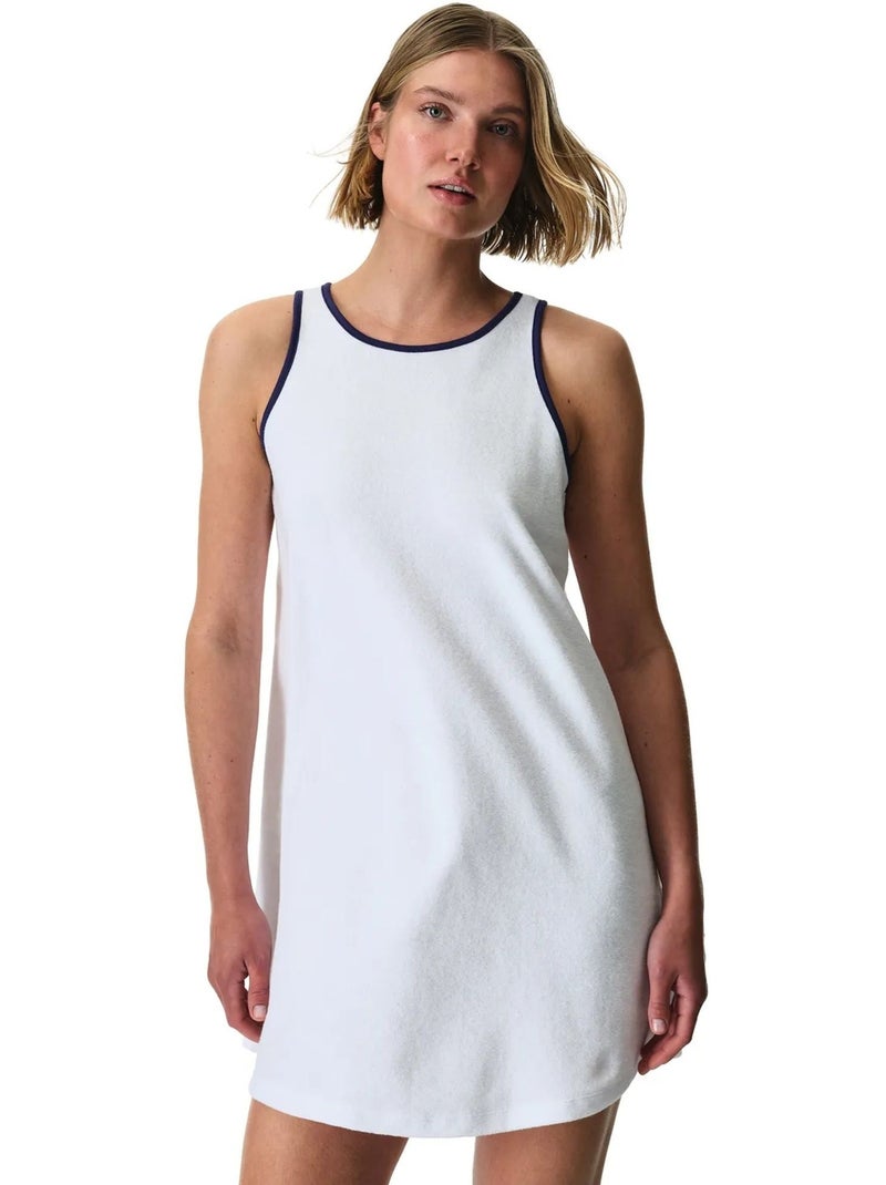 Abito donna in spugna penti Bianco - Kiabi