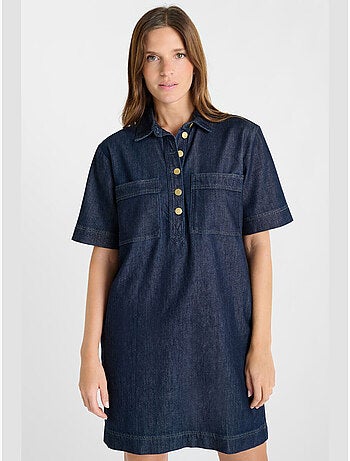 Abito dritto in denim MERCURY