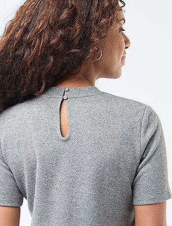 Abito dritto in maglia soffice