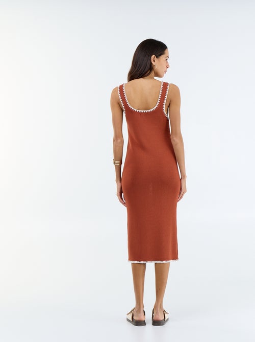 Abito dritto in maglia - Kiabi