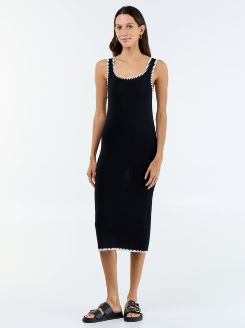 Abito dritto in maglia - Kiabi