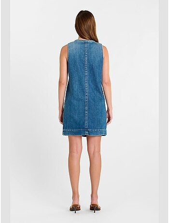 Abito dritto MARIBOU in denim