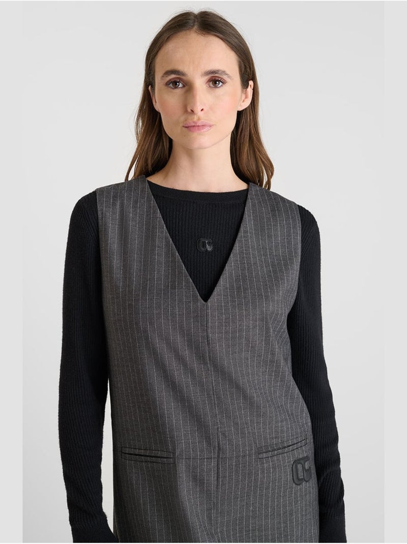 Abito dritto ZIGA Grigio - Kiabi