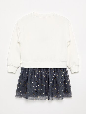 Abito felpa in felpa e tulle 'Minnie' 'Disney'