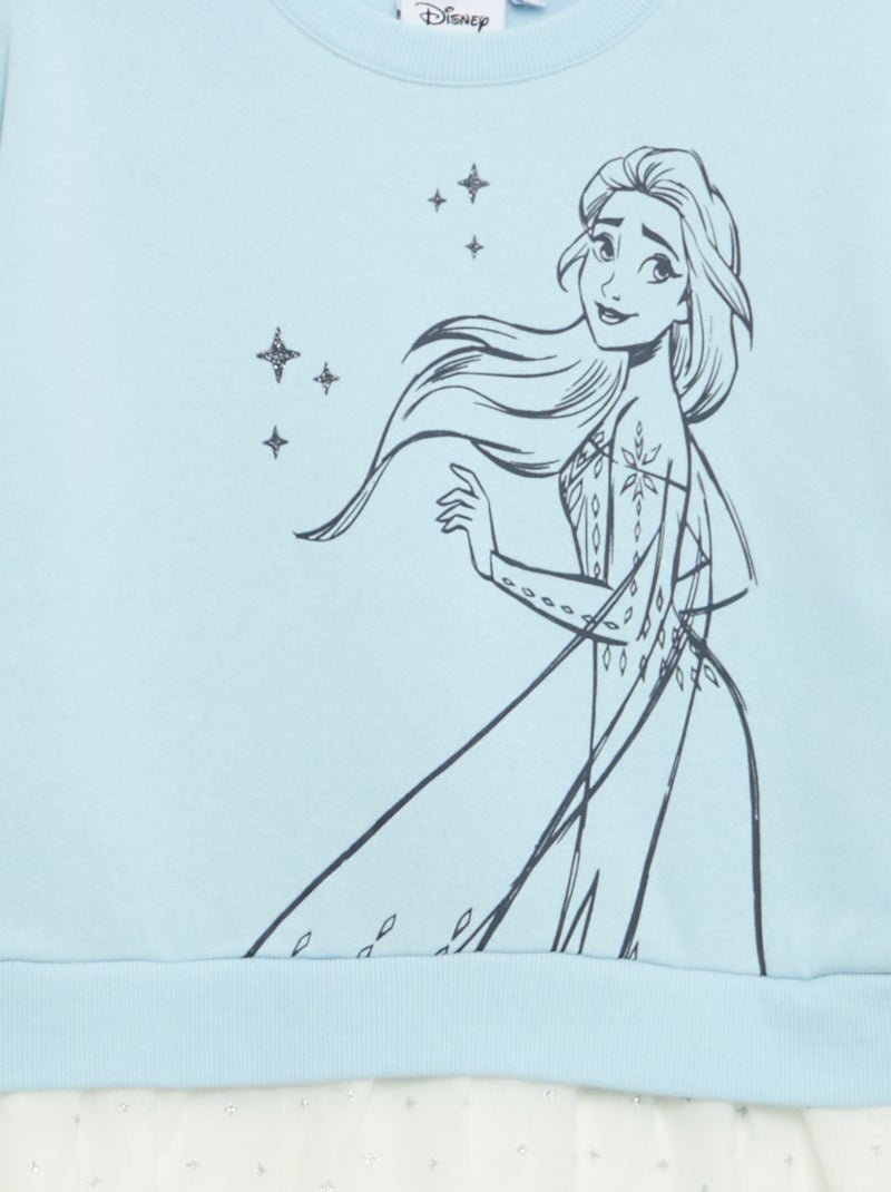 Abito felpa in felpa e tulle 'Minnie' 'Disney' Blu - Kiabi