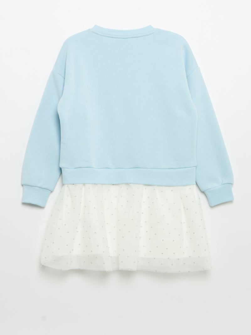Abito felpa in felpa e tulle 'Minnie' 'Disney' Blu - Kiabi