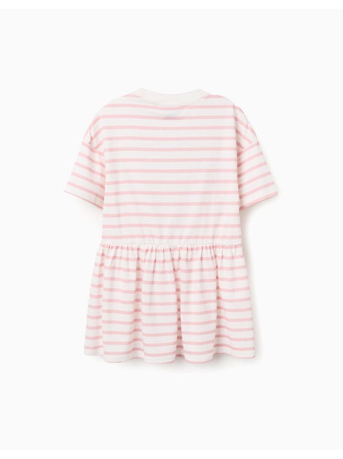 Abito in cotone a righe con stampa Kuromi - Kiabi