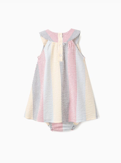 Abito in cotone a righe You&Me - Kiabi Abito in cotone a righe You&Me - Kiabi