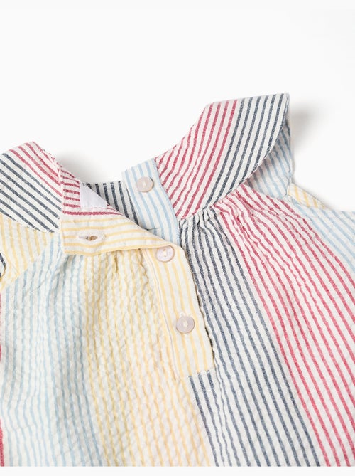 Abito in cotone a righe You&Me - Kiabi Abito in cotone a righe You&Me - Kiabi