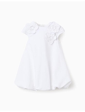 Abito in cotone con effetto balloon