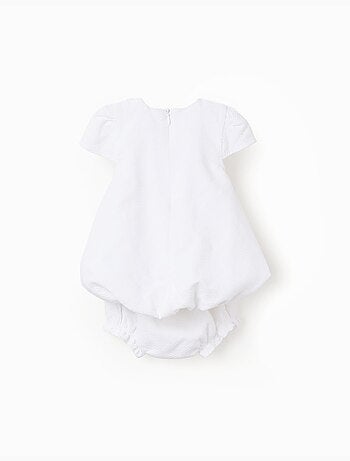 Abito in cotone con effetto balloon