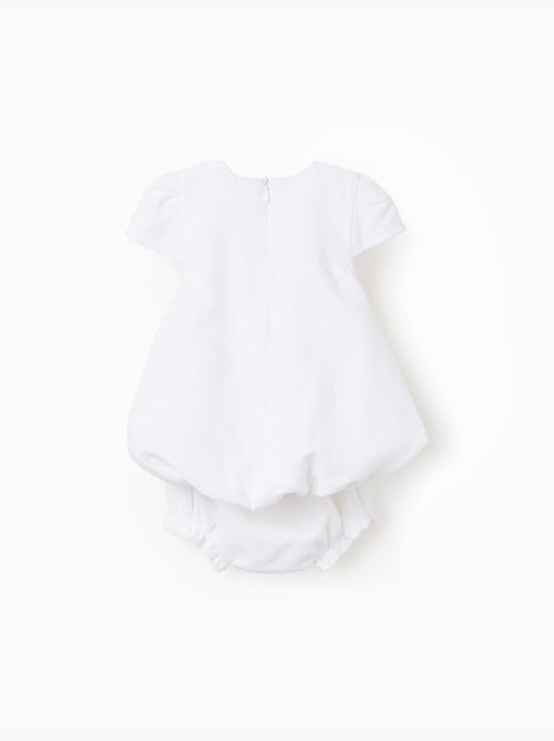 Abito in cotone con effetto balloon - Kiabi