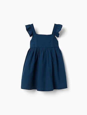Abito in cotone con spalline arricciate You&Me
