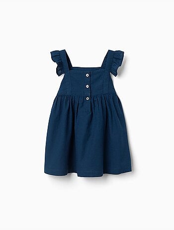 Abito in cotone con spalline arricciate You&Me