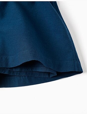 Abito in cotone con spalline arricciate You&Me