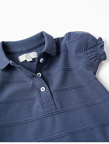 Abito in cotone + pantaloncini con linee in rilievo B&S