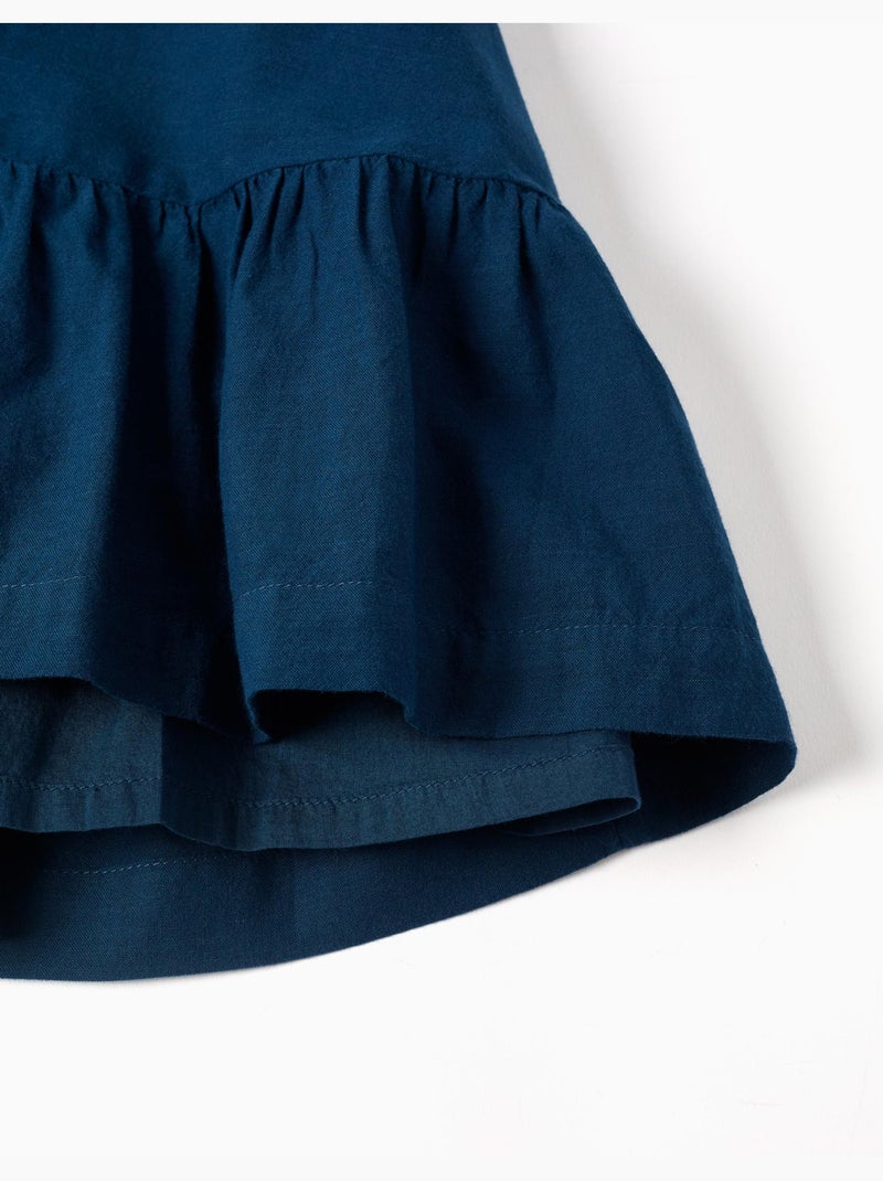 Abito in cotone senza maniche con fodera You&Me Blu Blu - Kiabi