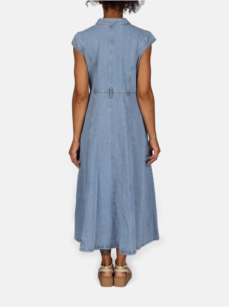 Abito in denim Blu - Kiabi