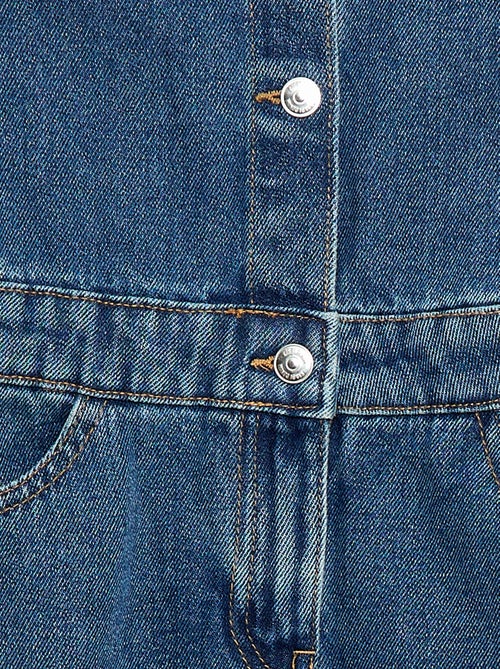 Abito in denim con colletto a camicia - Kiabi