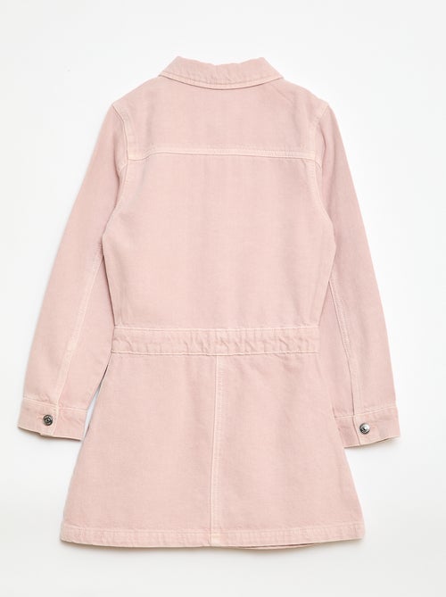 Abito in denim con colletto a camicia - Kiabi