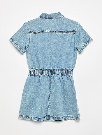 Abito in denim taglio camicia