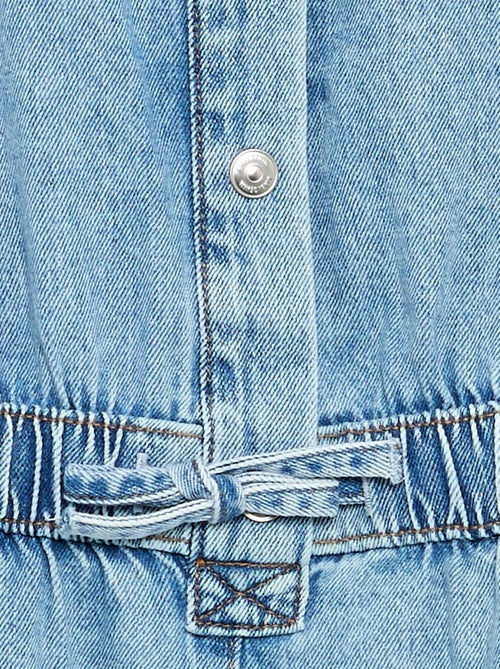 Abito in denim taglio camicia - Kiabi