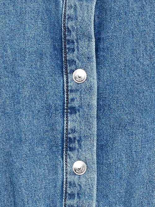 Abito in denim taglio camicia - Kiabi