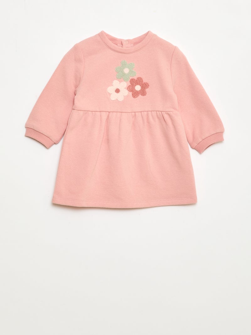 Abito in felpa animato Rosa - Kiabi