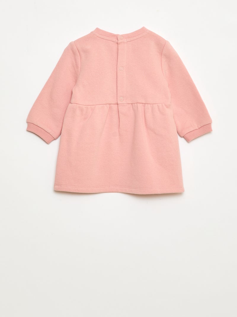 Abito in felpa animato Rosa - Kiabi