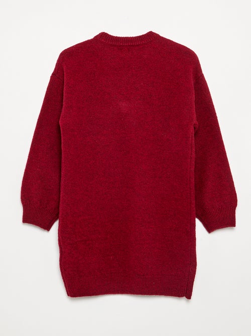 Abito in maglia con grande fiocco davanti - Kiabi