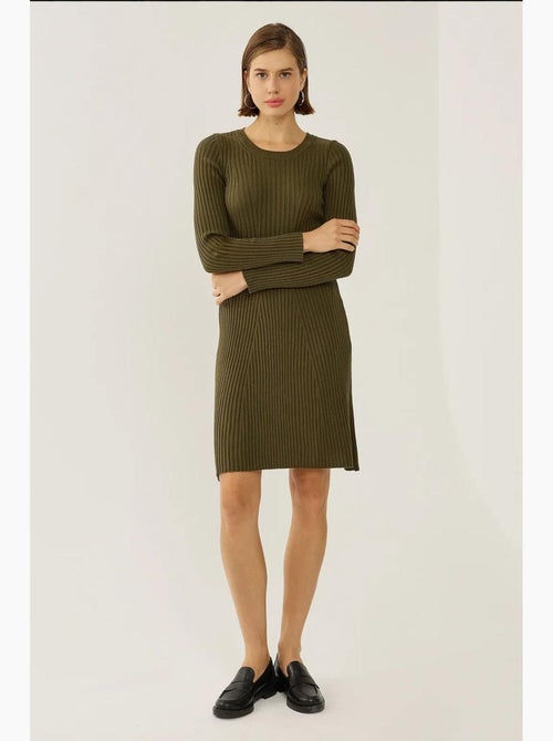 Abito in maglia con scollo a giro hiccup - Kiabi Abito in maglia con scollo a giro hiccup - Kiabi