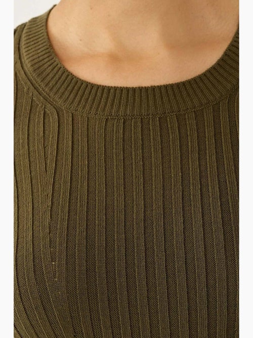 Abito in maglia con scollo a giro hiccup - Kiabi Abito in maglia con scollo a giro hiccup - Kiabi