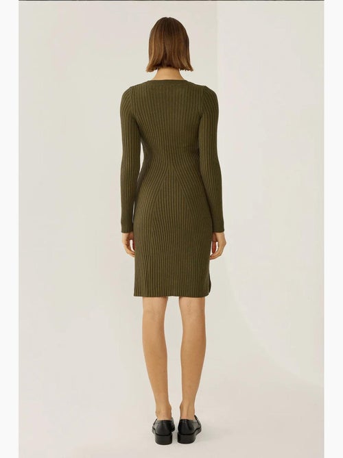 Abito in maglia con scollo a giro hiccup - Kiabi Abito in maglia con scollo a giro hiccup - Kiabi
