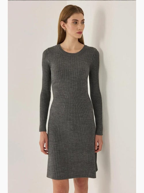 Abito in maglia con scollo a giro hiccup - Kiabi Abito in maglia con scollo a giro hiccup - Kiabi
