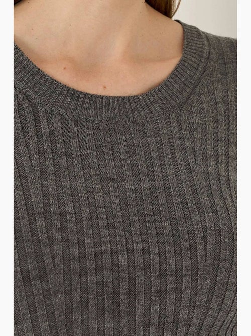 Abito in maglia con scollo a giro hiccup - Kiabi Abito in maglia con scollo a giro hiccup - Kiabi