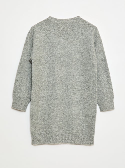 Abito in maglia con stelle di paillettes - Kiabi