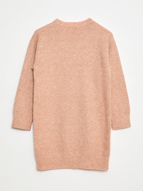 Abito in maglia con stelle in paillettes - Kiabi