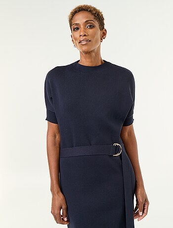 Abito in maglia pesante