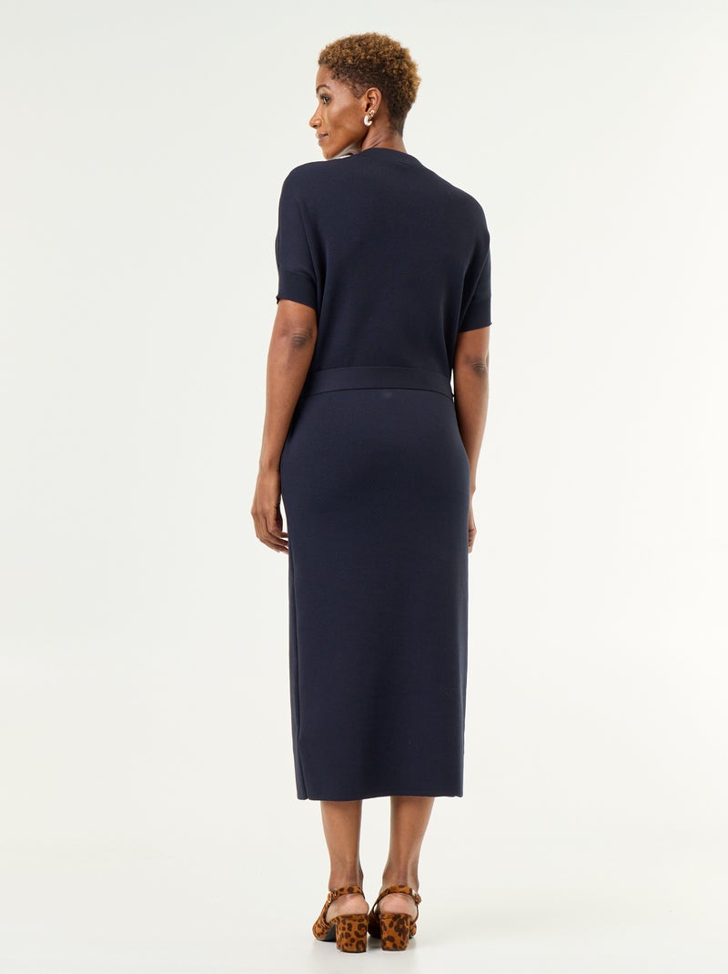 Abito in maglia pesante Blu - Kiabi