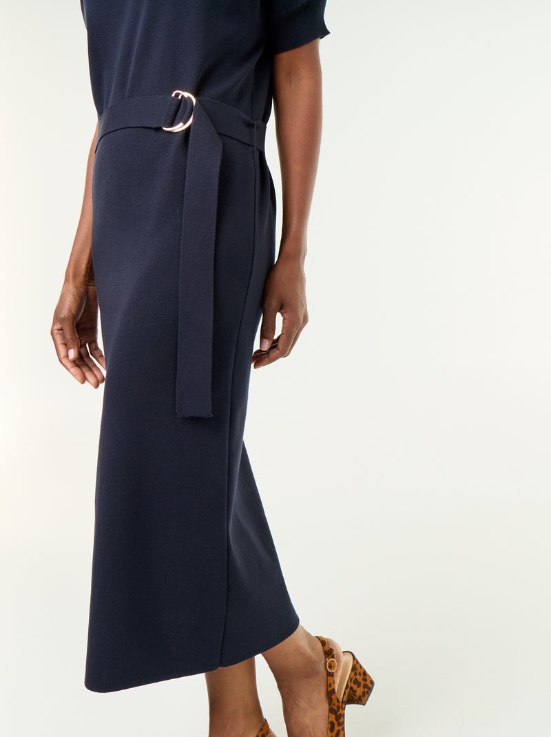 Abito in maglia pesante Blu - Kiabi