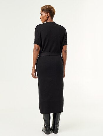 Abito in maglia pesante