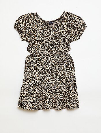 Abito in maglia traforata sui lati