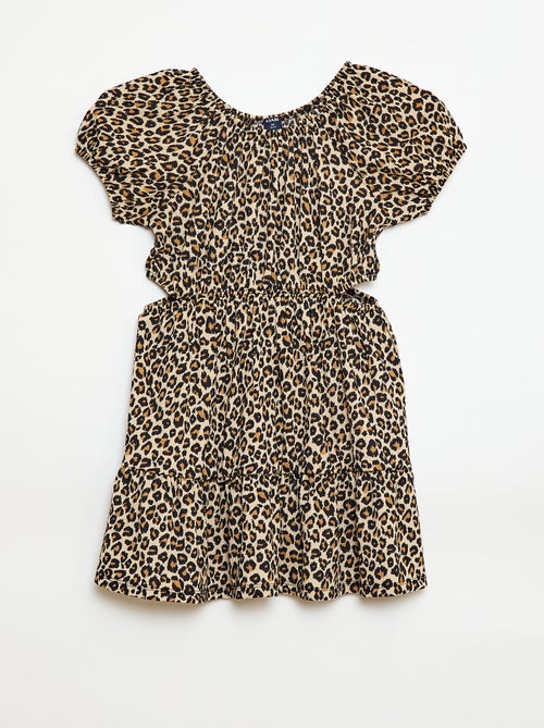 Abito in maglia traforata sui lati - Kiabi