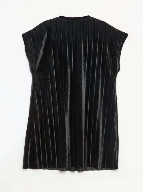 Abito in maglia velvet con fiocco grande - Kiabi