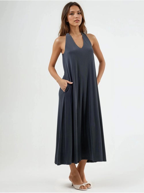 Abito in modal con scollo halter busem - Kiabi Abito in modal con scollo halter busem - Kiabi